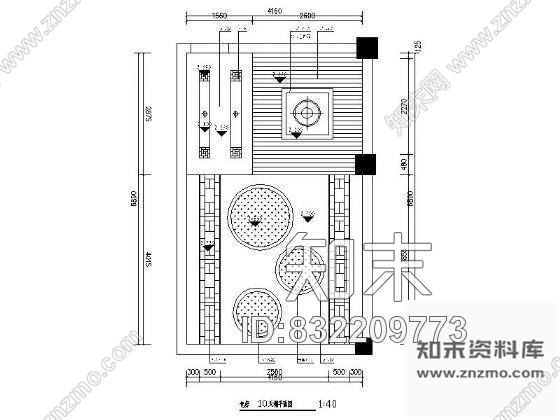 图块/节点28㎡商务包房立面图cad施工图下载【ID:832209773】