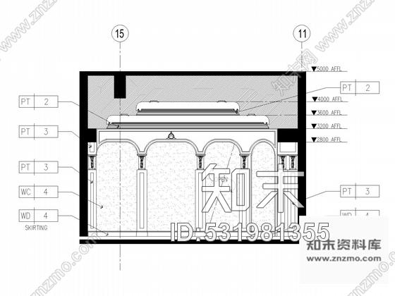 施工图宁波山清水秀花园小区豪华三层别墅全套装修施工图cad施工图下载【ID:531981355】