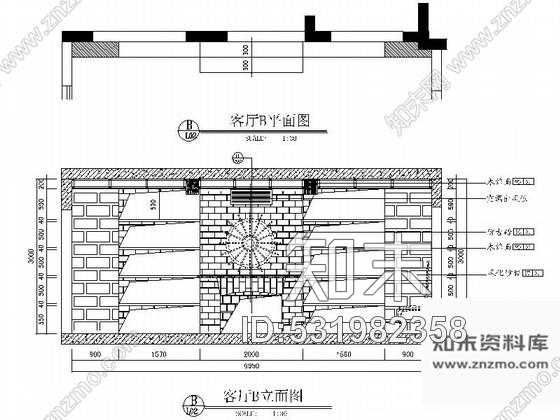 施工图深圳双层别墅田园风格室内装修图含效果图cad施工图下载【ID:531982358】