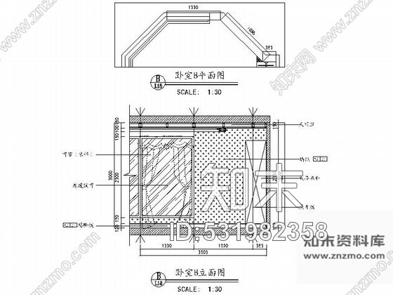 施工图深圳双层别墅田园风格室内装修图含效果图cad施工图下载【ID:531982358】