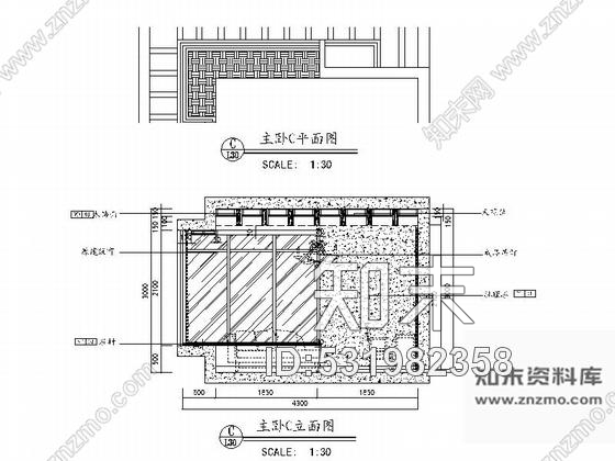 施工图深圳双层别墅田园风格室内装修图含效果图cad施工图下载【ID:531982358】