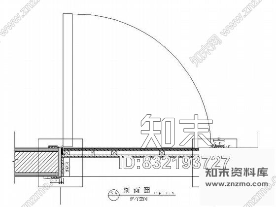 图块/节点广东时尚样板房门详图cad施工图下载【ID:832193727】