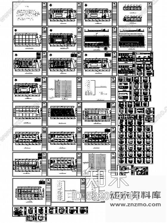 施工图某售楼处装修图含效果图cad施工图下载【ID:532074741】