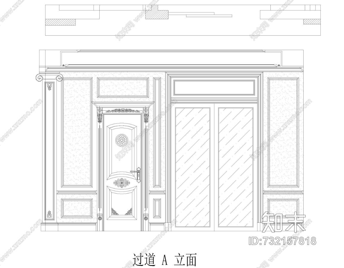 别墅施工图一施工图下载【ID:732157818】