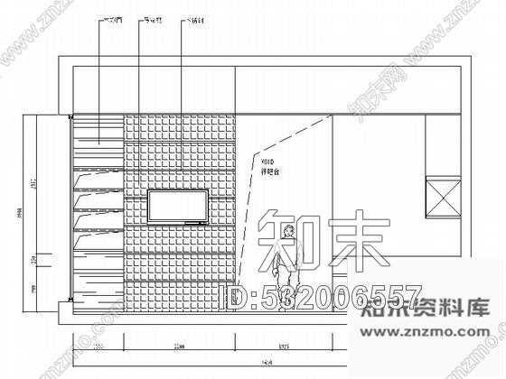 施工图深圳繁华商业区现代时尚特色茶餐厅装修施工图cad施工图下载【ID:532006557】