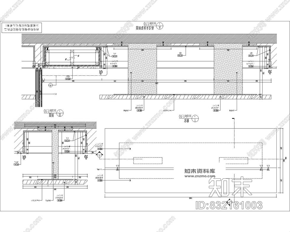 日式料理日式风格餐厅全套CAD施工图含效图施工图下载【ID:832161003】