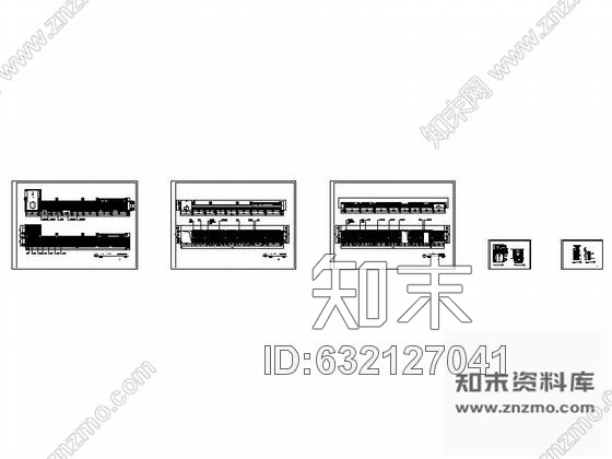 施工图重庆某奢华KTV走廊G装修图cad施工图下载【ID:632127041】