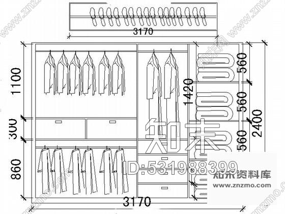 施工图温馨三层别墅室内装修图含效果cad施工图下载【ID:531988399】