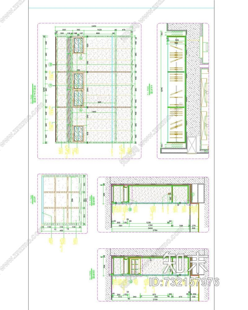 程绍正韬--华润深圳湾悦府北苑A户型样板房|cad施工图下载【ID:732157976】