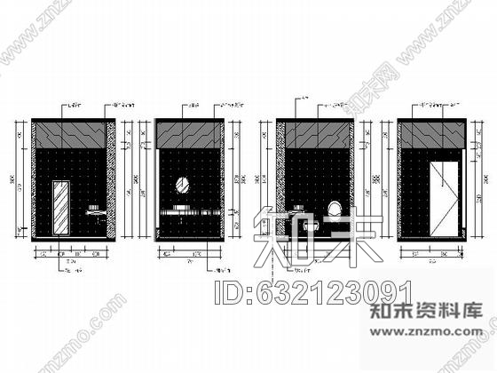 施工图福州豪华欧式风格音乐会所装修CAD施工图含效果图cad施工图下载【ID:632123091】