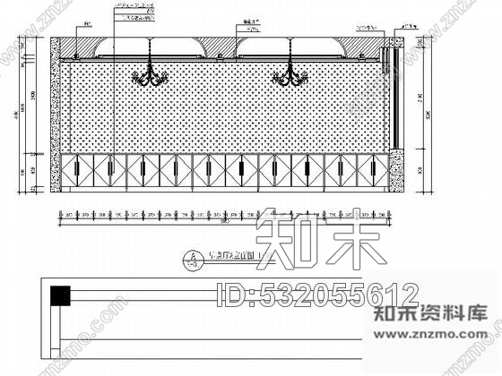 施工图酒店早餐厅室内装修图含效果cad施工图下载【ID:532055612】