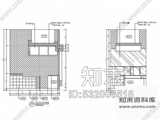 施工图上海全球知名品牌快餐连锁店室内施工图施工图下载【ID:532003518】