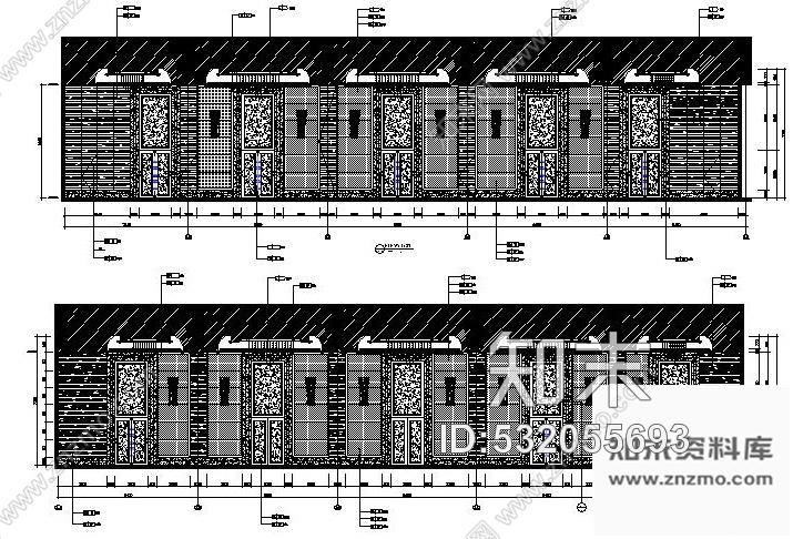 施工图厦门某酒店宴会厅施工图cad施工图下载【ID:532055693】