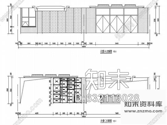 施工图内蒙高级现代风格母婴会所室内装修施工图含实景施工图下载【ID:632113028】