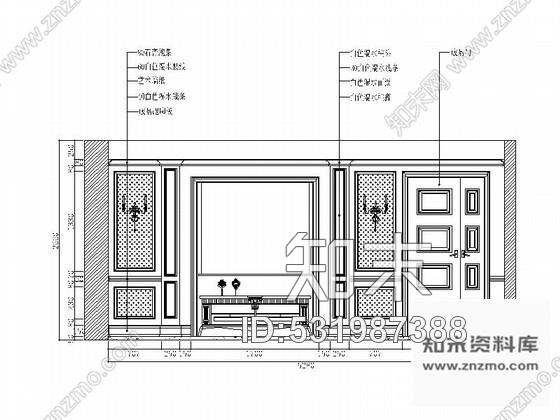 施工图江苏某豪华三层别墅室内设计施工图cad施工图下载【ID:531987388】