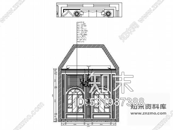 施工图江苏某豪华三层别墅室内设计施工图cad施工图下载【ID:531987388】