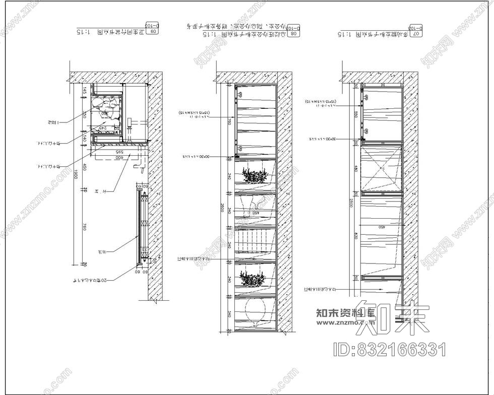 200多平方某投资金融办公室室内装修施工图含实景施工图下载【ID:832166331】