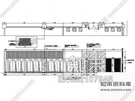 施工图四川复合型生活之城现代风格售楼中心室内装修施工图含效果cad施工图下载【ID:532107948】