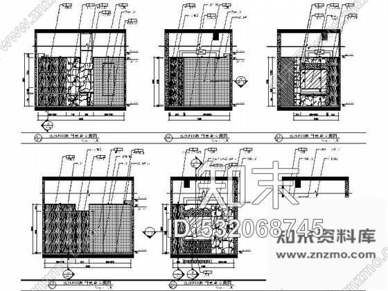 施工图广东大型城市综合体豪华现代风格售楼处室内装修施工图含效果施工图下载【ID:532068745】