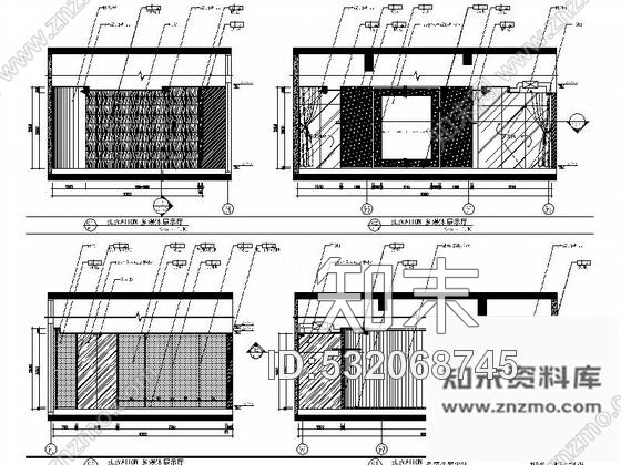 施工图广东大型城市综合体豪华现代风格售楼处室内装修施工图含效果施工图下载【ID:532068745】