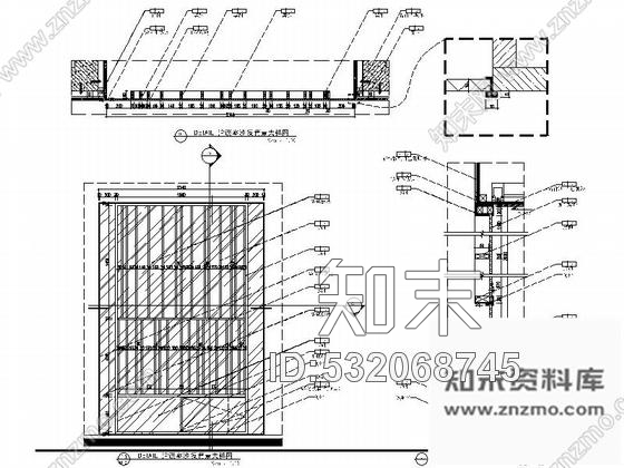 施工图广东大型城市综合体豪华现代风格售楼处室内装修施工图含效果施工图下载【ID:532068745】