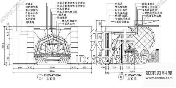 施工图ktv包房装饰装修图cad施工图下载【ID:632132085】