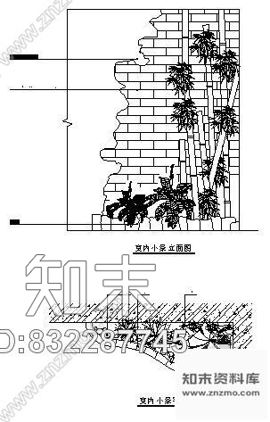 图块/节点室内设计景观小品图cad施工图下载【ID:832287745】