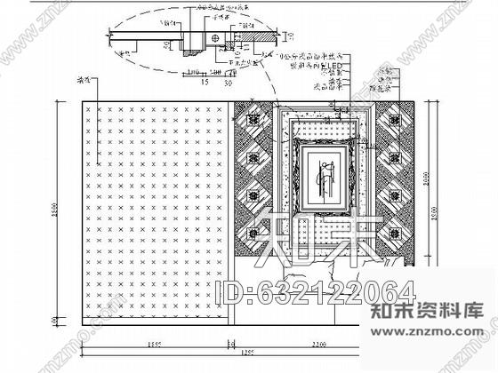 施工图豪华KTV室内装饰装修施工图含效果cad施工图下载【ID:632122064】