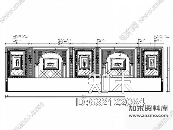 施工图豪华KTV室内装饰装修施工图含效果cad施工图下载【ID:632122064】