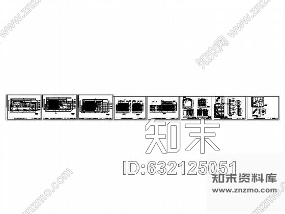 施工图北京时尚奢华欧式会所KTV包间装修图cad施工图下载【ID:632125051】