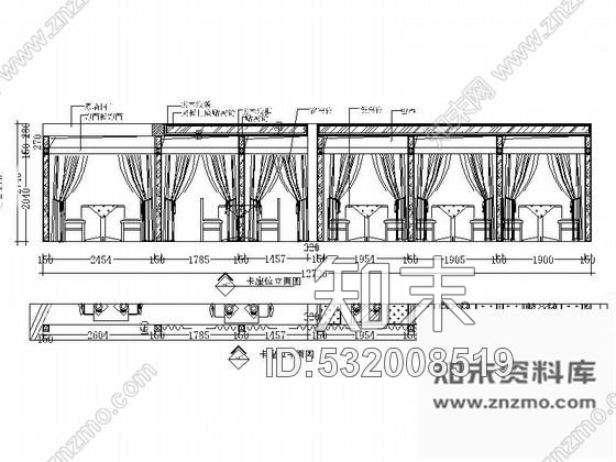 施工图雅致意境酒楼室内装修图含效果cad施工图下载【ID:532008519】