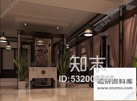 施工图雅致意境酒楼室内装修图含效果cad施工图下载【ID:532008519】