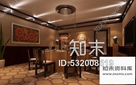 施工图雅致意境酒楼室内装修图含效果cad施工图下载【ID:532008519】