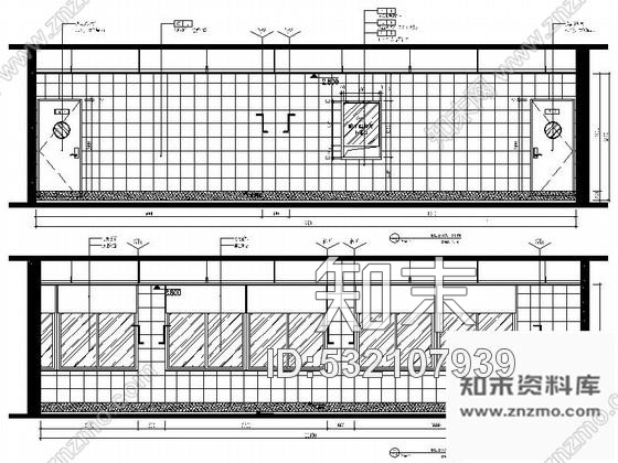 施工图山东高级新中式风格营销中心室内装修施工图含效果cad施工图下载【ID:532107939】