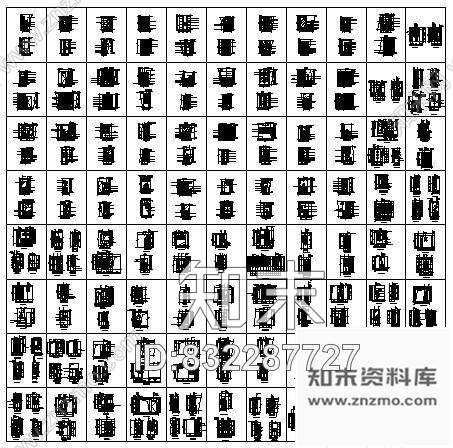 图块/节点详图合集cad施工图下载【ID:832287727】