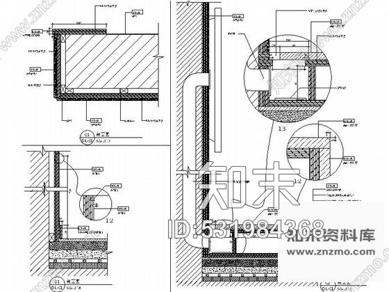 施工图昆山森林公园现代两层别墅样板间装修设计施工图cad施工图下载【ID:531984368】