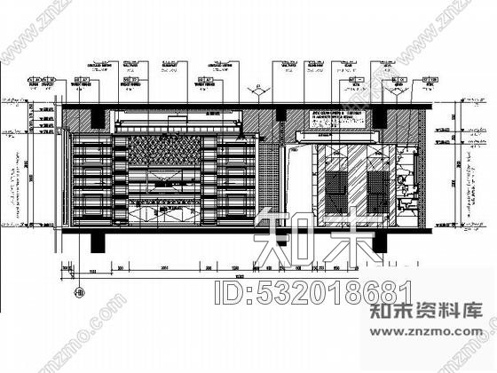 施工图云南现代化五星级酒店行政套房室内装修CAD施工图含效果施工图下载【ID:532018681】