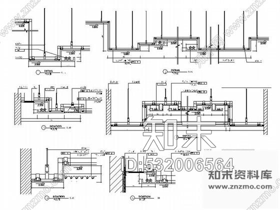 施工图某德国风格餐厅室内装修图cad施工图下载【ID:532006564】