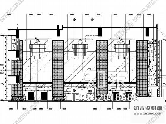 施工图上海新区著名全球连锁新中式风格五星级酒店设计装修施工图含效果cad施工图下载【ID:532018686】