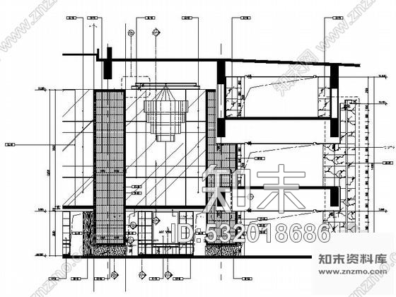 施工图上海新区著名全球连锁新中式风格五星级酒店设计装修施工图含效果cad施工图下载【ID:532018686】