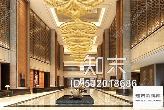 施工图上海新区著名全球连锁新中式风格五星级酒店设计装修施工图含效果cad施工图下载【ID:532018686】