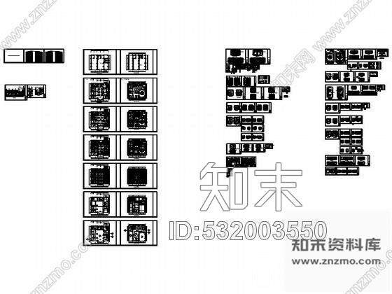 施工图浙江现代风格两层酒楼室内装修施工图cad施工图下载【ID:532003550】