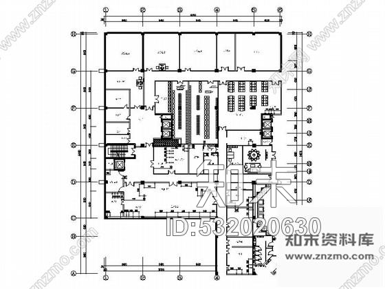 施工图河南高档现代酒店厨房工程设计方案施工图下载【ID:532020630】