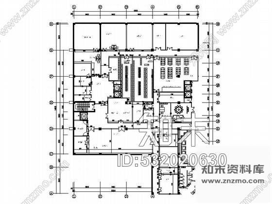 施工图河南高档现代酒店厨房工程设计方案施工图下载【ID:532020630】