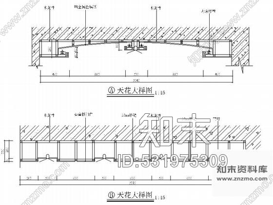 施工图原创大气三层别墅施工图cad施工图下载【ID:531975309】