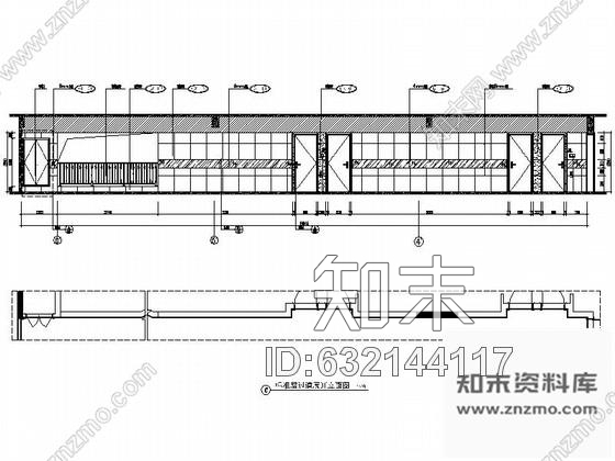 施工图广州南湖某花园洋房标准层过道装修图含选材表cad施工图下载【ID:632144117】