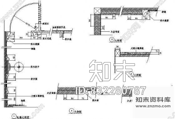 图块/节点某宾馆电梯详图cad施工图下载【ID:832280787】