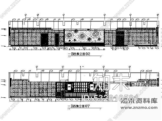 施工图海口900平米西餐厅施工图cad施工图下载【ID:532010581】