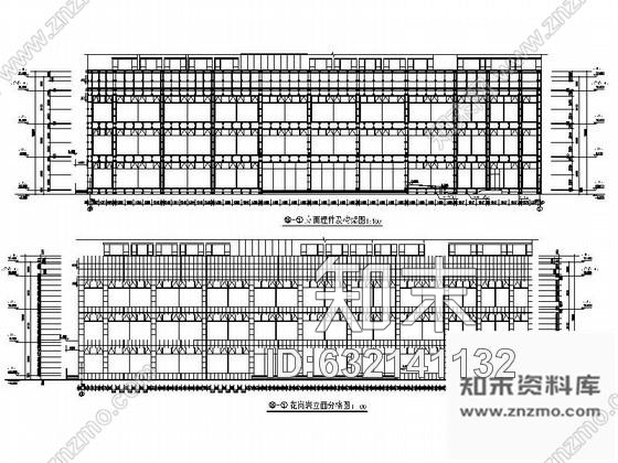 施工图某武警医学院附属医院室内装修图cad施工图下载【ID:632141132】