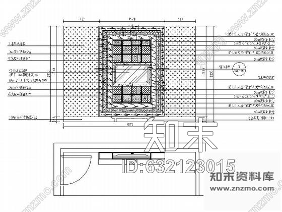施工图厦门高档量贩式KTV室内装修施工图含效果cad施工图下载【ID:632123015】